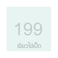 1.2x2M สีเขียวไข่เป็ด