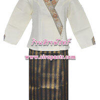ชุดประเทศลาว (เสื้อฯ รอบอก 34 นิ้ว *รายละเอียดในหน้าสินค้า)