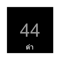 1.2x2M สีดำ