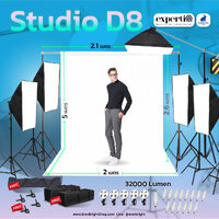D8 (LED 20w x16 + 45w x1)