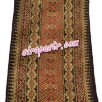 ผ้าพาด-สไบ A1 (กว้าง 6") สีส้ม