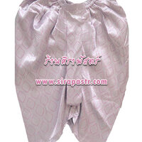 โจงกระเบน-ลายไทย สีเทา-ชมพู (เอว 24 นิ้ว ยืดได้ถึง 38 นิ้ว-รายละเอียดในหน้าสินค้า)