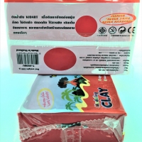 ดินน้ำมันปลอดสารพิษ ขนาด 500 กรัม KID ART- สีแดง