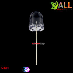 LED 10mm ไฟ LED 10mm สีเหลือง ไฟเลี้ยง 1.9-2.1V