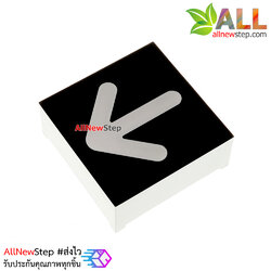 LED ลูกศร 0.8 นิ้ว ขนาด 22x22mm สีแดง 8012B