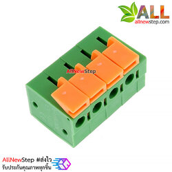 Terminal KF142V KF142R 5.08mm screw-free spring type PCB แบบ 4 ขาตรง