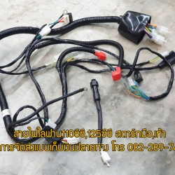 สายไฟชุดใหญ่เครื่องไลฟาน110และ125ซีซีสตาร์ทมือและสตาร์ทเท้า