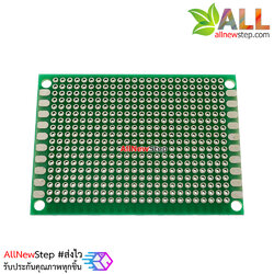 แผ่นปริ๊นอเนกประสงค์ Prototype PCB Board 1 ด้าน 5x7 cm สีเขียว