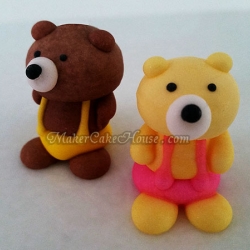 ตุ๊กตาไอซิ่งรูปหมีตัวใหญ่ ( 12 ชิ้น )