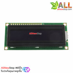LCD Display 1602 LCD Green Text Black Screen 16x2 LCD with backlight of the LCD screen จอ LCD สีเขียวไฟแบ็คไลท์สีดำสำหรับ Arduino