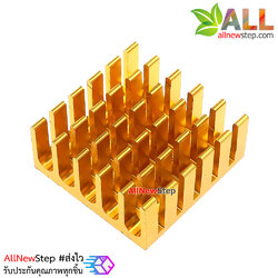 แผ่นระบายความร้อน สีทอง 22x22mm