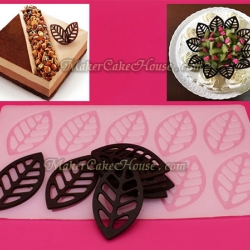 พิมพ์ช็อคโกแลต / กัมเพส รูปใบไม้