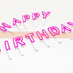 เทียนปักเค้ก / เทียนวันเกิด / เทียน Happy Birthday