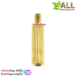 น็อตทองเหลือง NUT M2 ขนาด 10+3mm