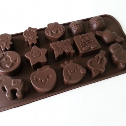 พิมพ์ซิลิโคนช็อกโกแล็ตลายการ์ตูน แบบที่ 1