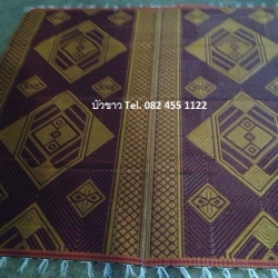 เสื่อพลาสติก 2พับ ทอลาย 180*175ซม ผืนละ 132บาท ส่ง 100ผืน