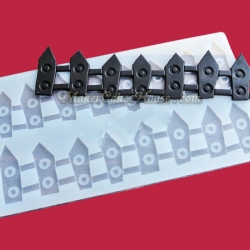 พิมพ์ช็อคโกแลต / กัมเพส รูปรั้วบ้าน