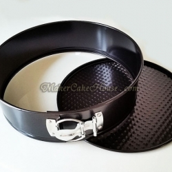 พิมพ์เค้กสแตนเลสถอดก้นได้ ขนาด 3 ปอนด์