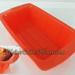 พิมพ์ซิลิโคนทำขนมปังปอนด์