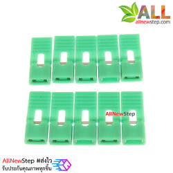 จัมเปอร์แบบยาว long jumper cap 2.54mm pitch 14mm 10 ชิ้น สีเขียว