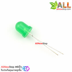 LED สีเขียว ขนาด 8mm led 8 mm