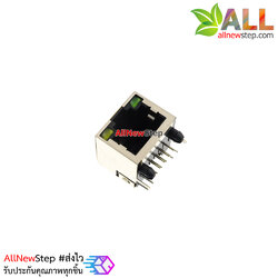 RJ45 socket with LEDs