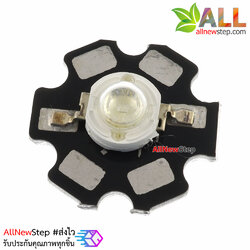 LED 1W High power blue with LED aluminum substrat ไฟ LED 1W LED สีน้ำเงิน