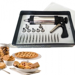 กระบอกกดคุกกี้ และแต่งหน้าเค้ก สแตนเลสคุณภาพดี