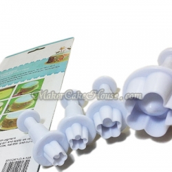 พิมพ์กดลายฟองดอง / พิมพ์กดคุกกี้ รูปดอกไม้