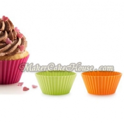 ถ้วยคัพเค้กซิลิโคน ( ราคา 12 ชิ้น )