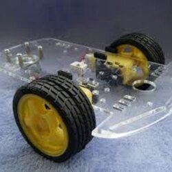 หุ่นยนต์ Smart car 2WD Robot Car Chassis With 2 Motors Magician Robotics Platform for Arduino