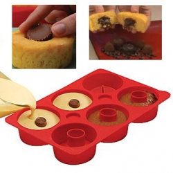 พิมพ์ซิลิโคนคัพเค้กสอดไส้ ( Cupcake Secret )