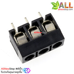 Terminal Block 3 ขา KF301 3P position 5.0MM screw PCB terminal block สีดำ