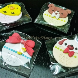 กัมเพสป้าย Happy Birthday รูปการ์ตูน