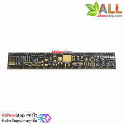 ไม้บรรทัด PCB ออกแบบวงจร PCB Ruler Engineering Ruler Gold PCB 15 cm