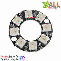 NeoPixel Ring 8 WS2812 RGB LED เส้นผ่านศูนย์กลาง 28mm