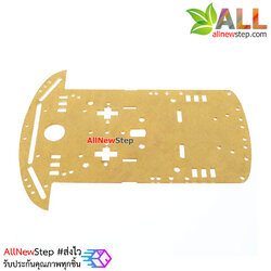 โครงรถ Smart 2WD Robot Car อะคิริสีขาว