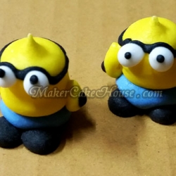 ตุ๊กตาไอซิ่งรูปมินเนี่ยน Minions ( 20 ชิ้น )
