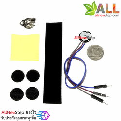 Pulsesensor pulse heart rate with official accessories โมดูลวัดชีพจร หัวใจ สำหรับ Arduino พร้อมอุปกรณ์เสริม