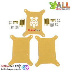 เคส Raspberry pi Stack cluster shell สำหรับ Pi 3B/3b+/4 แบบ 2 ชั้น
