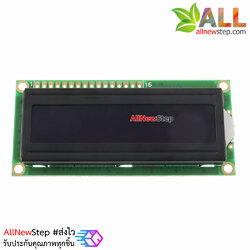 LCD Display 1602 LCD White Text Black Screen 16x2 LCD with backlight of the LCD screen จอ LCD สีส้มไฟแบ็คไลท์สีดำ สำหรับ Arduino