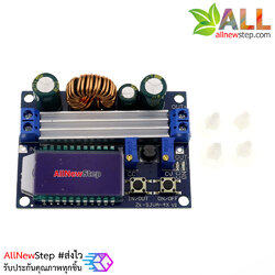 โมดูล Step up และ Step down Buck-boost module พร้อมจอ LCD วัดโวลต์และกระแส แปลงไฟไฟเข้า 5.5-30V เป็น 0.5-30V