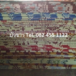 เสื่อพลาสติก ทอลาย 90*180ซม ผืนละ 80บาท ส่ง 100ผืน