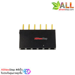 2.54mm 1X6 6Pin Gold-plated Single Row Straight Female Pin Header