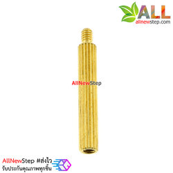 น็อตทองเหลือง NUT M2 ขนาด 18+3mm