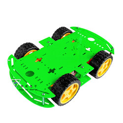 Smart Car 4WD double layer รถ Smart Car 2 ชั้น 4 ล้อ สีเขียว