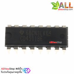 IC CD4511BE chip latch decoder driver CD4511BE ไอซีขับ 7 segment