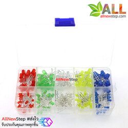 ชุด LED 3MM และ5MM 5 สีอย่างละ 20 รวม 200 ดวง