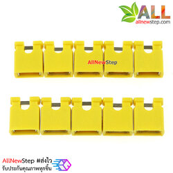 จัมเปอร์สีเหลือง Mini Jumper 2 Pins Female Pitch 2.54mm จำนวน 10 ชิ้น