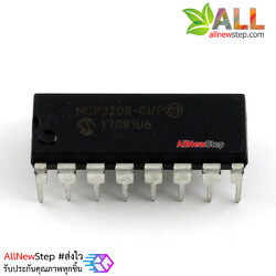 MCP3208 IC แปลง Analog เป็น Digital 8 ช่อง ขนาด 12bit